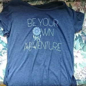 Women's navy blue shirt